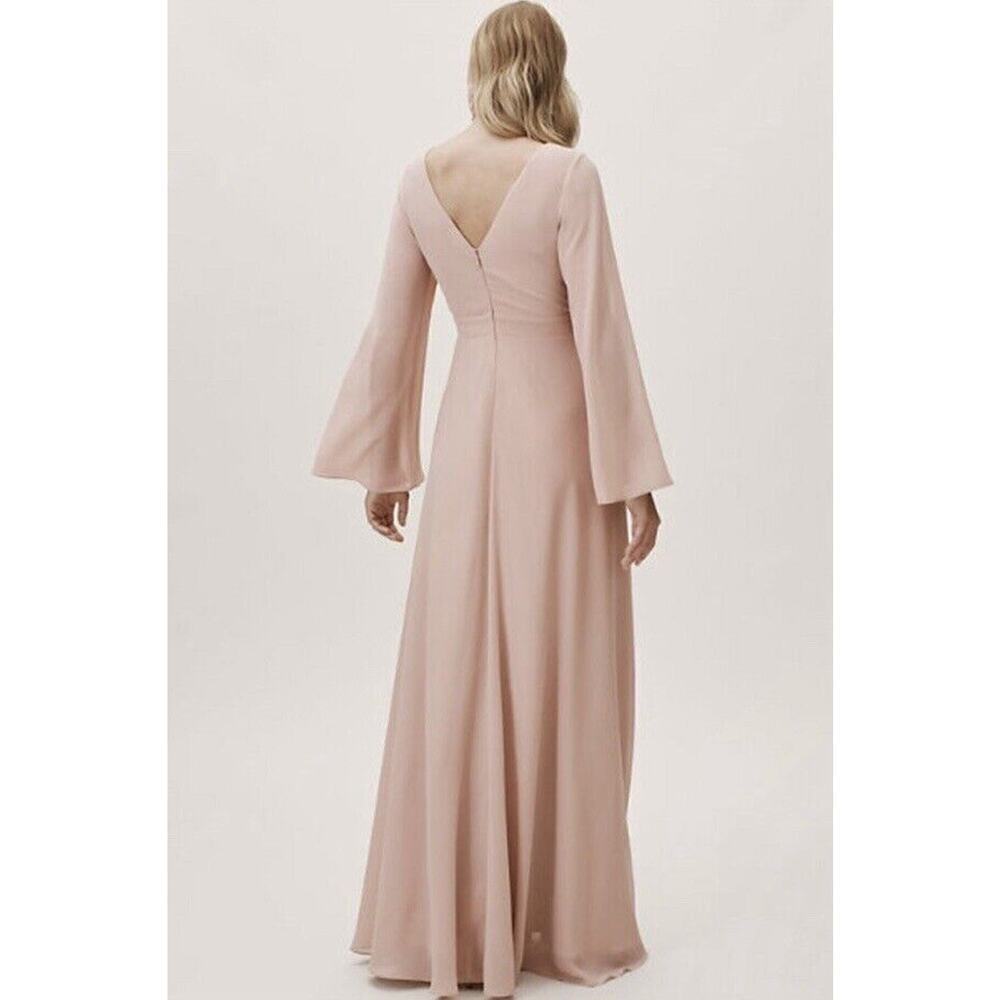 Anthropologie BHLDN Doria Chiffon Maxi Dress Womens Size 16 NWT $330 - Picture 2 of 12